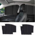 Foldable Magnetic Car Window Curtains. (Pack of 4 )
